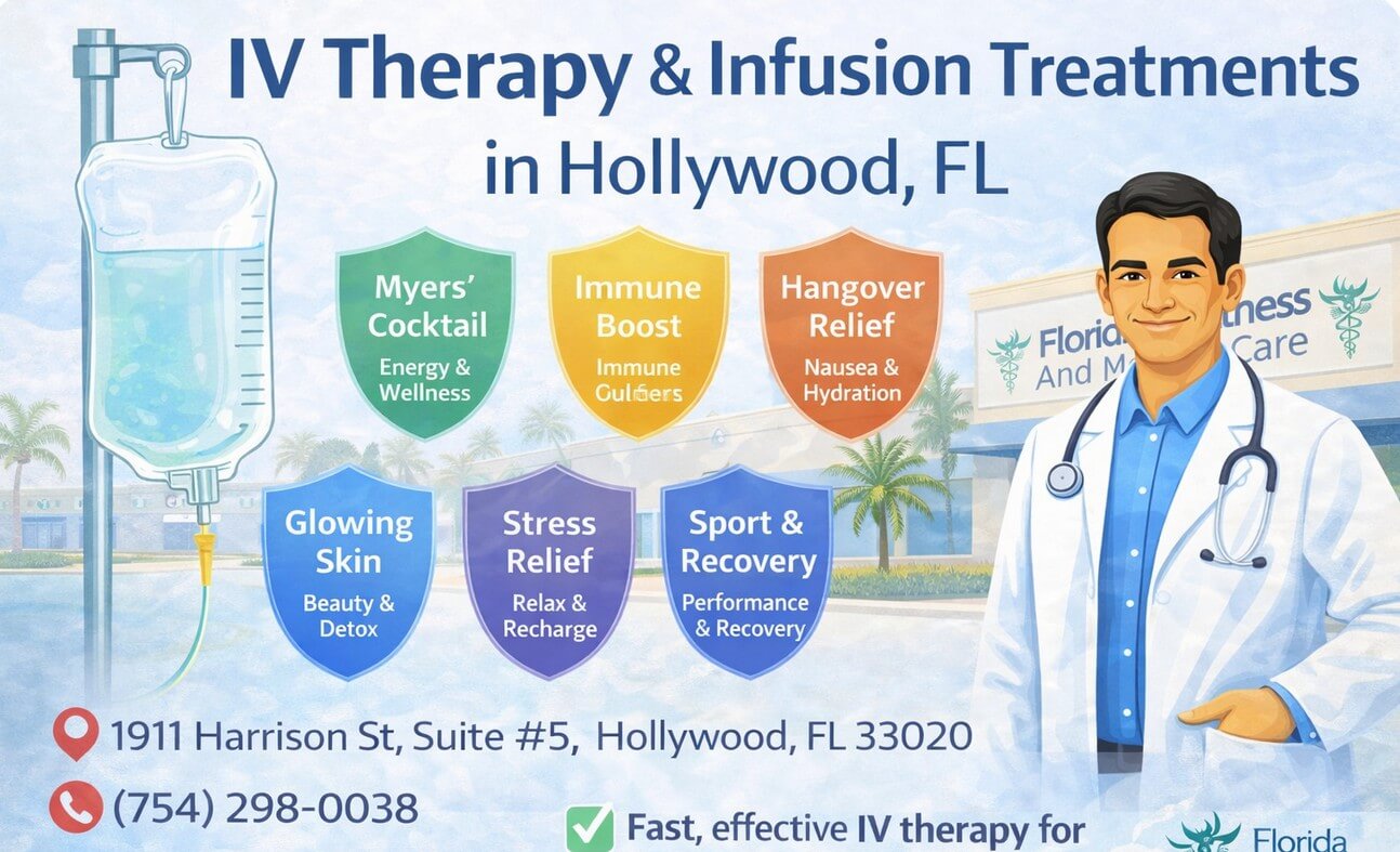 IV Therapy & Infusion Treatments in Hollywood, FL