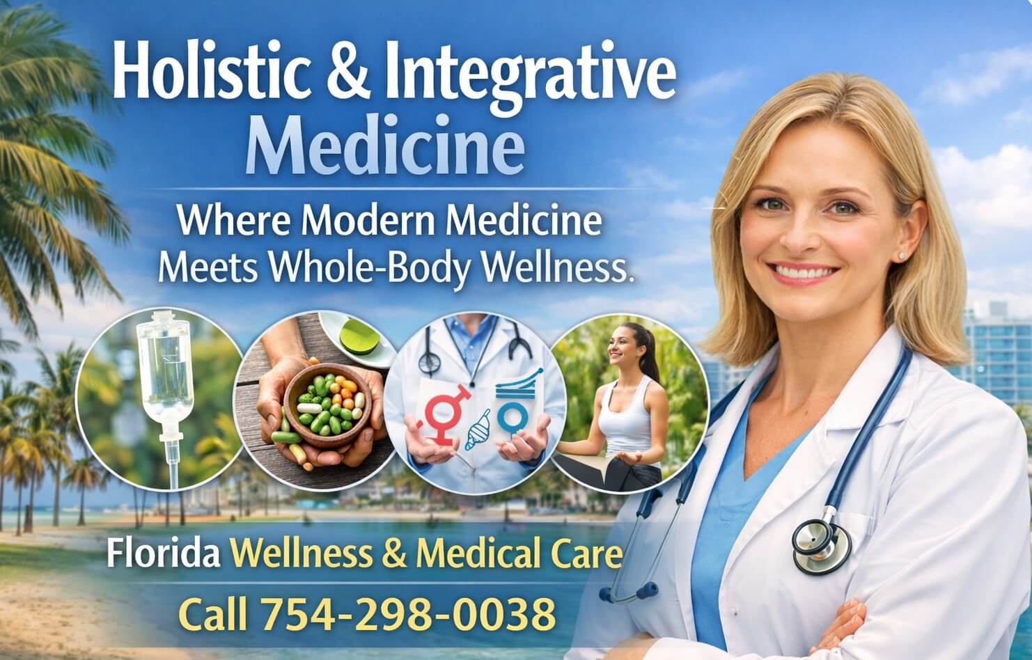 Holistic & Integrative Medicine Where Modern Medicine Meets Whole-Body Wellness. Florida Wellness & Medical Care