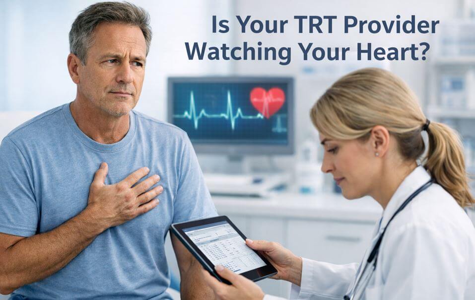 Is Your TRT Provider Watching Your Heart? 3 Red Flags to Look for in a Men’s Health Clinic